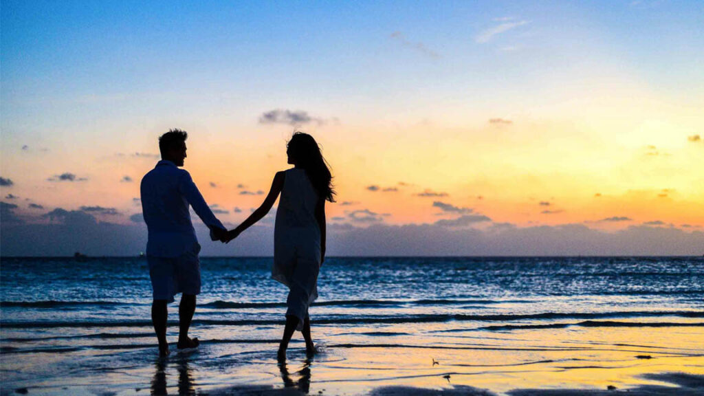 The magic of falling in love