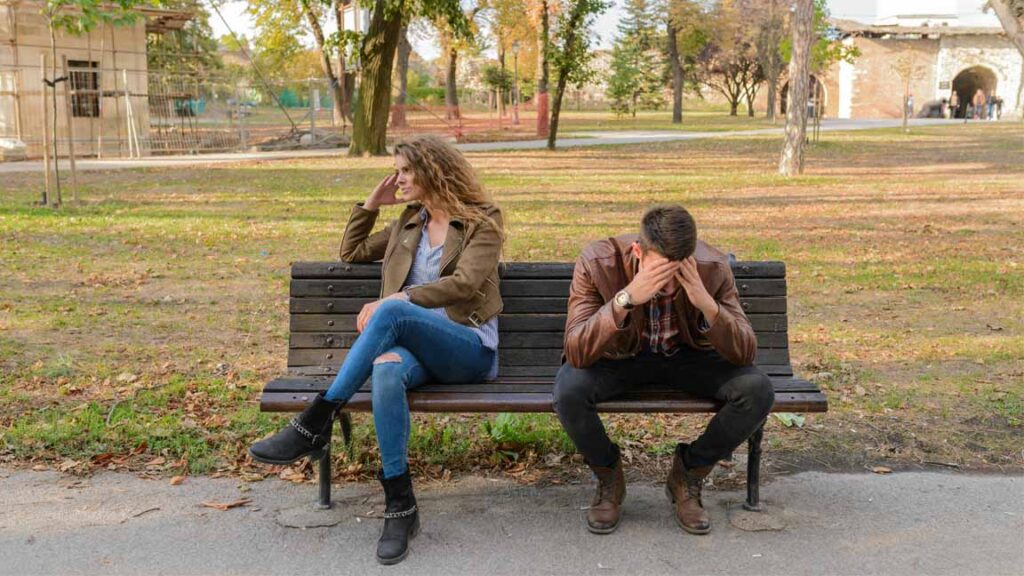 Emotionally distant but still together — the silent symptom of a situationship.