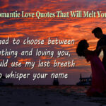 Couple holding each other at beach sunset, 150+ Romantic Love Quotes featured image