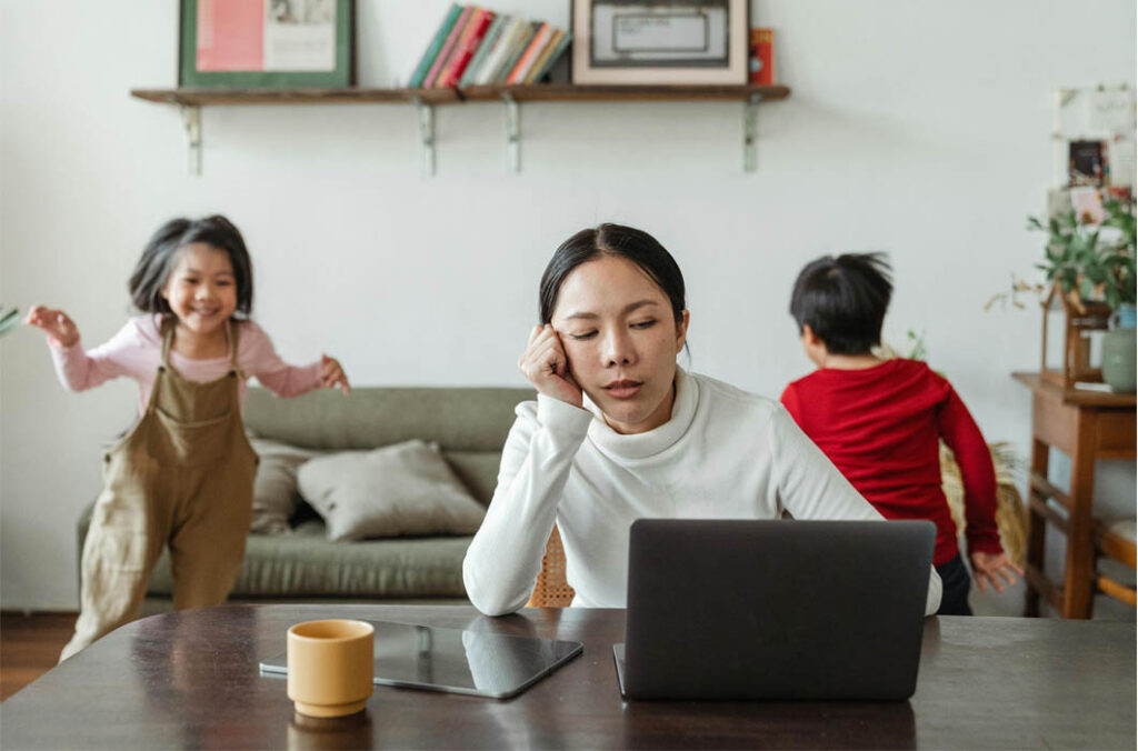 How to Manage Stress while working from home as a busy parent